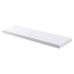 Półka wisząca na ścianę z MDF, dł. 75 cm 165773 Półka wisząca na ścianę z MDF, dł. 75 cm 165773