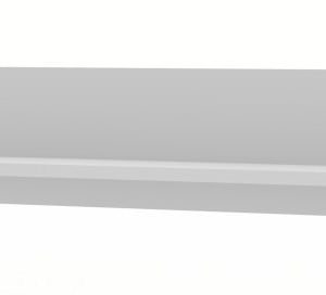Półka wisząca panel MONDI 125 cm biały mat 240145