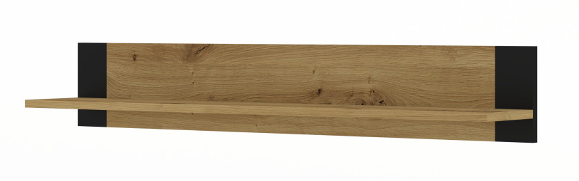 Półka wisząca panel MONDI 125 cm dąb artisan 240146