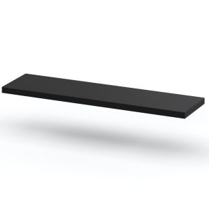 Półka wisząca ścienna czarna hugo 60cm loft składana salon 373973 Półka wisząca ścienna czarna hugo 60cm loft składana salon 373973