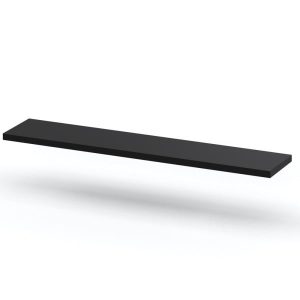 Półka wisząca ścienna czarna hugo 80cm nowoczesny loft 374314 Półka wisząca ścienna czarna hugo 80cm nowoczesny loft 374314
