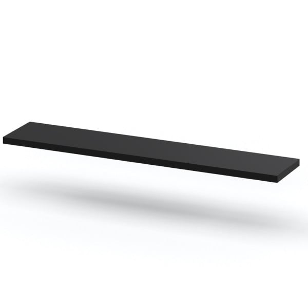 Półka wisząca ścienna czarna hugo 80cm nowoczesny loft 374314