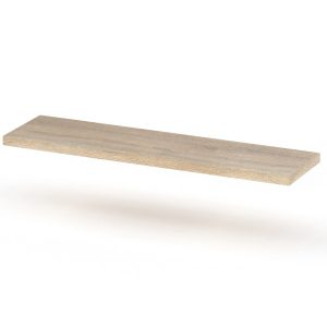Półka wisząca ścienna dąb sonoma hugo 60cm na ścianę ozdoby 373978 Półka wisząca ścienna dąb sonoma hugo 60cm na ścianę ozdoby 373978