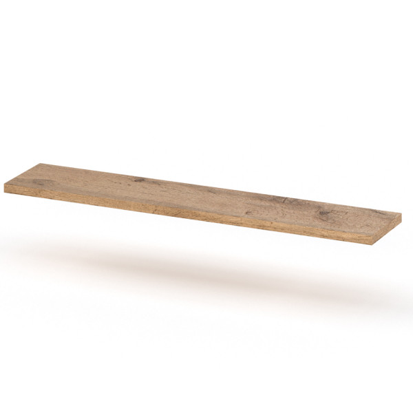 Półka wisząca ścienna dąb wotan hugo 80cm mocna drewniana 374315