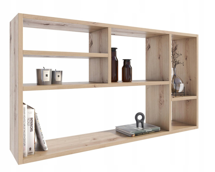 Półka wisząca ścienna MILANO artisan regał na książki 379681
