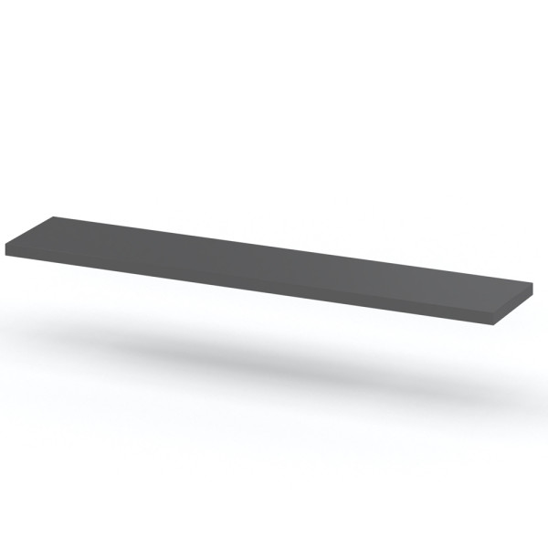 Półka wisząca ścienna szary mat hugo 80cm loft nowoczesna 374316