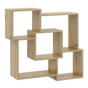 Półka wisząca w kolorze dąb artisan – Tivro 256355 Półka wisząca w kolorze dąb artisan – Tivro 256355