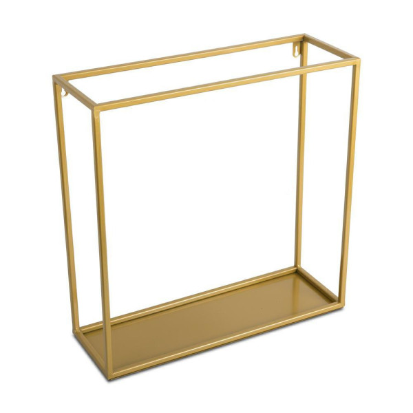 Półka złota wisząca ścienna metal 45 cm GLAMOUR 246930