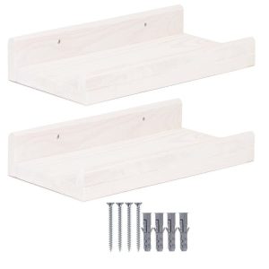 Półki wiszące 2 szt. na przyprawy, książki półki ścienne do pokoju 40 cm 1046311 Półki wiszące 2 szt. na przyprawy, książki półki ścienne do pokoju 40 cm 1046311