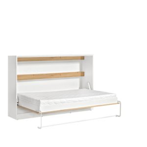 Półkotapczan Perfekt 120×200 poziomy Dąb+Biały 725913 Półkotapczan Perfekt 120×200 poziomy Dąb+Biały 725913