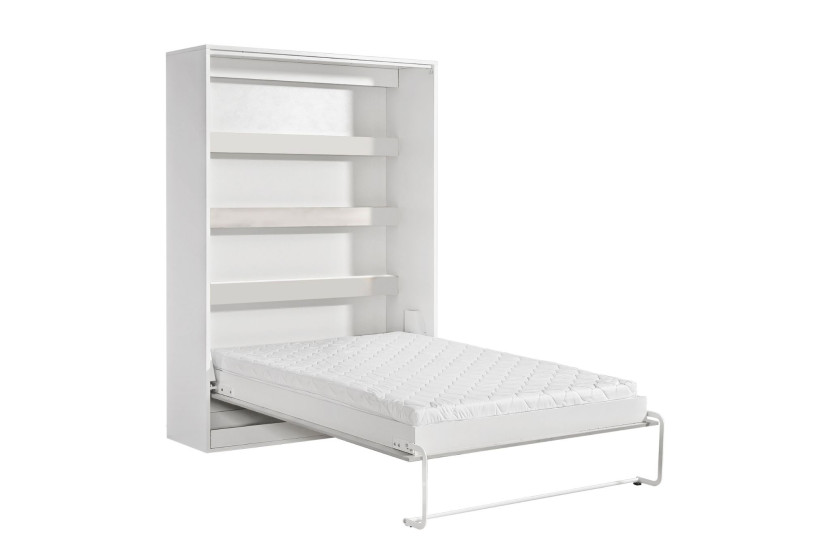 Półkotapczan Perfekt 140x200 pionowy z materacem Biały 725897