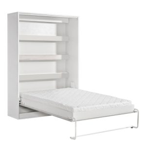 Półkotapczan Perfekt 140×200 pionowy z materacem Biały+Czarny 725903 Półkotapczan Perfekt 140×200 pionowy z materacem Biały+Czarny 725903