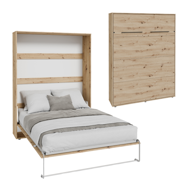 Półkotapczan rozkładany KOBI VERTO 160x200 Dąb Artisan 1 szt. 847754