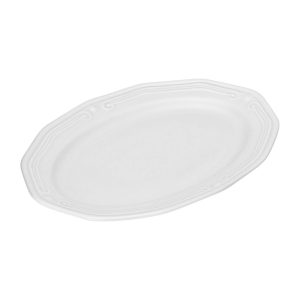 Półmisek Athenee porcelana biały do serwowania podłużny 854767 Półmisek Athenee porcelana biały do serwowania podłużny 854767