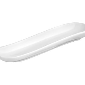 Półmisek Fala porcelanowy 23 cm biały 38505 Półmisek Fala porcelanowy 23 cm biały 38505