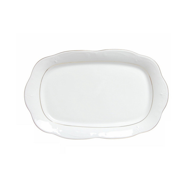 Półmisek głęboki 28 cm Kamelia Złota Linia B014 345495