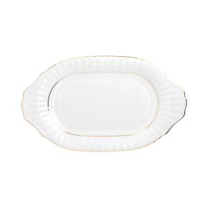 Półmisek owalny 28 cm Iwona Złota Linia B014 343715 Półmisek owalny 28 cm Iwona Złota Linia B014 343715