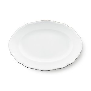 Półmisek owalny 28 cm Maria Teresa Platynowa Linia G237 345552 Półmisek owalny 28 cm Maria Teresa Platynowa Linia G237 345552