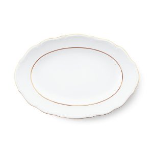 Półmisek owalny 28 cm Maria Teresa Złota Linia B014 345549 Półmisek owalny 28 cm Maria Teresa Złota Linia B014 345549