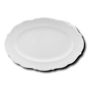 Półmisek owalny 33 cm Maria Teresa biała C001 345547 Półmisek owalny 33 cm Maria Teresa biała C001 345547