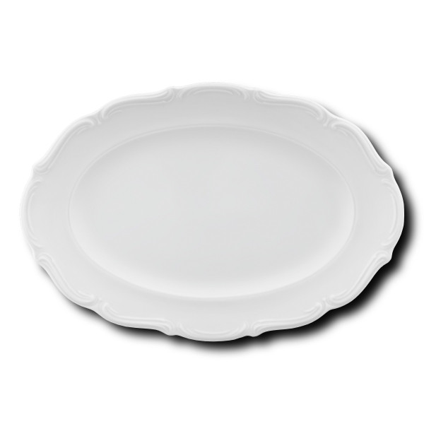 Półmisek owalny 33 cm Maria Teresa biała C001 345547