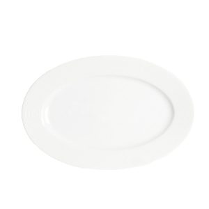 Półmisek owalny 33 cm Yvette Biała Linea E755 343776 Półmisek owalny 33 cm Yvette Biała Linea E755 343776