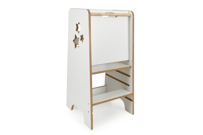 Pomocnik kuchenny dla dzieci stars kitchen helper mdf + drewno 90 cm 782164