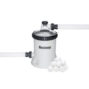 Pompa filtrująca do basenu 5678 l/h + kulki filtrujące Bestway 58870 667864 Pompa filtrująca do basenu 5678 l/h + kulki filtrujące Bestway 58870 667864