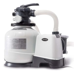 Pompa filtrująca piaskowa 10500 l/h do basenu Intex 26648 536838 Pompa filtrująca piaskowa 10500 l/h do basenu Intex 26648 536838