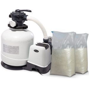Pompa filtrująca piaskowa Intex 12000 l/h + piasek 50kg 573736 Pompa filtrująca piaskowa Intex 12000 l/h + piasek 50kg 573736