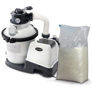 Pompa filtrująca piaskowa Intex 5700 l/h + piasek 25kg 573753 Pompa filtrująca piaskowa Intex 5700 l/h + piasek 25kg 573753