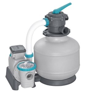 Pompa piaskowa do basenu filtr 11355 l/h + piasek 25kg Bestway 58486 683236 Pompa piaskowa do basenu filtr 11355 l/h + piasek 25kg Bestway 58486 683236