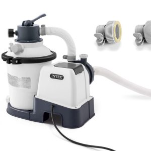 Pompa piaskowa KRYSTAL CLEAR do basenu ogrodowego INTEX 26642 z adapterem 551408 Pompa piaskowa KRYSTAL CLEAR do basenu ogrodowego INTEX 26642 z adapterem 551408