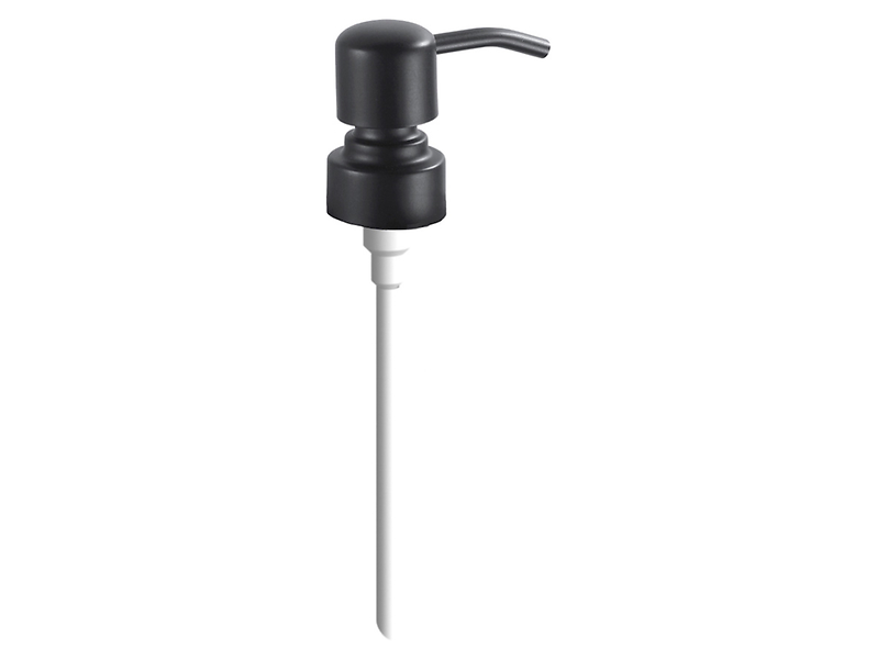 Pompka do dozownika na mydło metal czarny mat Stella 74144