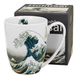 Porcelanowy kubek 350 ml Hokusai The Great Wave do Kawy Herbaty 648445 Porcelanowy kubek 350 ml Hokusai The Great Wave do Kawy Herbaty 648445