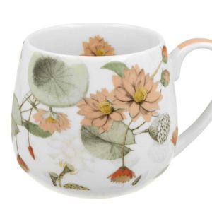 Porcelanowy Kubek Baryłka Autumn flowers 360 ml do Kawy Herbaty Napoi 648648 Porcelanowy Kubek Baryłka Autumn flowers 360 ml do Kawy Herbaty Napoi 648648