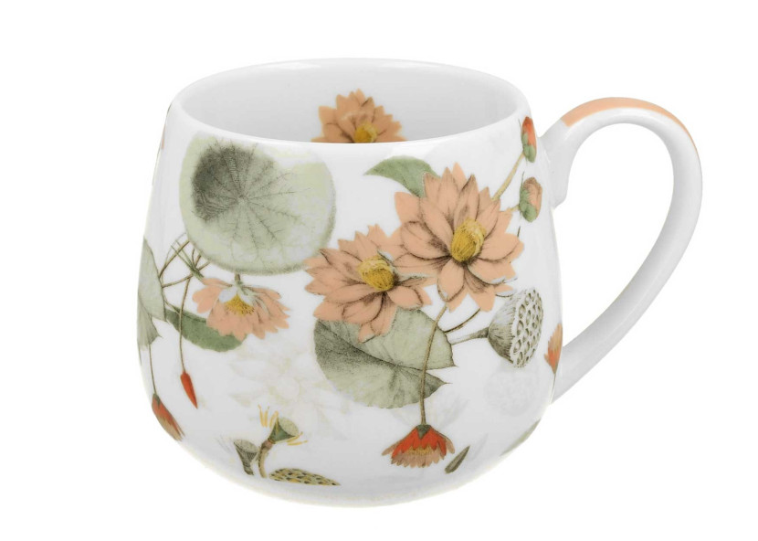 Porcelanowy Kubek Baryłka Autumn flowers 360 ml do Kawy Herbaty Napoi 648648