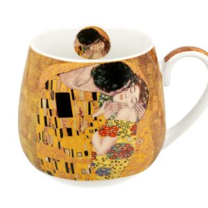 Porcelanowy kubek baryłka Klimt The Kiss 430 ml do Kawy Herbaty Napoi 648652 Porcelanowy kubek baryłka Klimt The Kiss 430 ml do Kawy Herbaty Napoi 648652