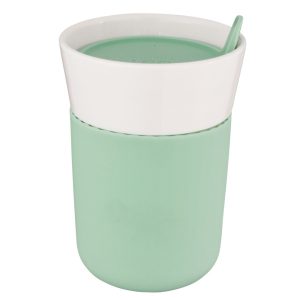 Porcelanowy kubek podróżny 0,33 L BergHOFF 566103 Porcelanowy kubek podróżny 0,33 L BergHOFF 566103