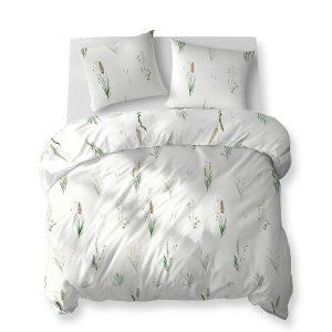 Pościel 220×200 biała w trawy i kłosy – 5771 A – Cotton Bloom 961831 Pościel 220×200 biała w trawy i kłosy – 5771 A – Cotton Bloom 961831