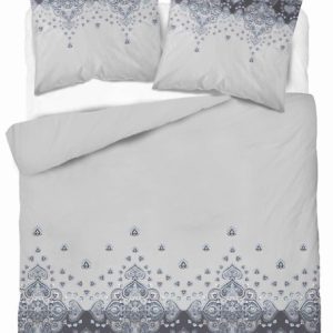 Pościel 220×200 Biała z ornamentem – paisley – 5338 B – Soft Meadow 961817 Pościel 220×200 Biała z ornamentem – paisley – 5338 B – Soft Meadow 961817