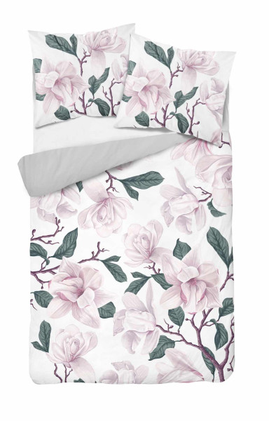 Pościel 3D satynowa z mikrowłókna MAGNOLIA 160x200 Detexpol 336896