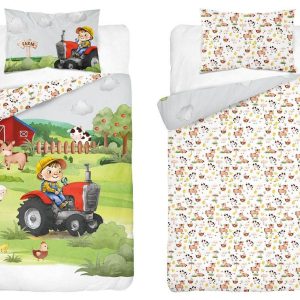 Pościel 90×120 4781 B Farma zielona traktor czerwony Mayamoo 70 959220 Pościel 90×120 4781 B Farma zielona traktor czerwony Mayamoo 70 959220
