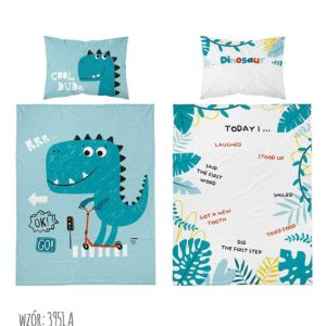 Pościel bambusowa 100×135 3951 A Dinozaur turkusowa 40×60 Bambus 103 943040 Pościel bambusowa 100×135 3951 A Dinozaur turkusowa 40×60 Bambus 103 943040