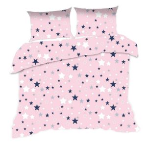 Pościel bawełniana 160×200 362K gwiazdki różowa Kids 24 1066043 Pościel bawełniana 160×200 362K gwiazdki różowa Kids 24 1066043
