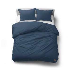 Pościel bawełniana 160×200 granatowa – Pure Eco Line 1065716 Pościel bawełniana 160×200 granatowa – Pure Eco Line 1065716