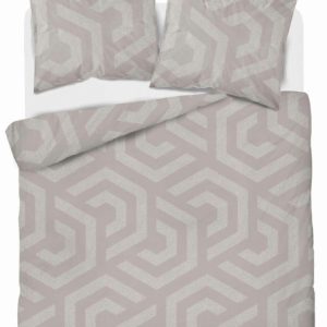 Pościel bawełniana 220×200 beżowa geometria 5113 A Bawełna 32 1065781 Pościel bawełniana 220×200 beżowa geometria 5113 A Bawełna 32 1065781