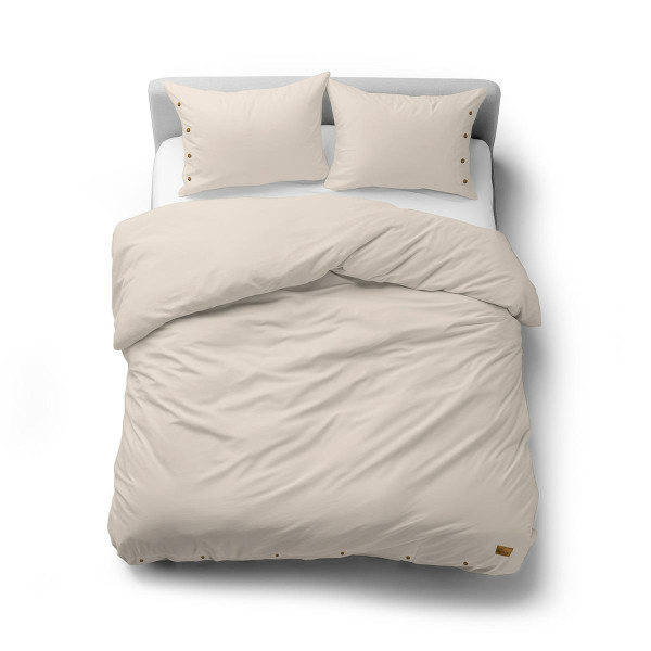 Pościel bawełniana 220x200 beżowa - Pure Eco Line 1065729