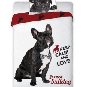 Pościel Best Friends Pies Buldog 140×200 Faro 272881 Pościel Best Friends Pies Buldog 140×200 Faro 272881