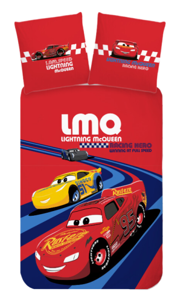 Pościel do łóżeczka Cars Auta 100x135 BrandMac 259547